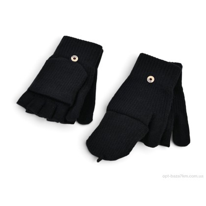 Рукавички жіночі "CAP" 2055 black, (р.р. One size), Китай, від 12 шт.