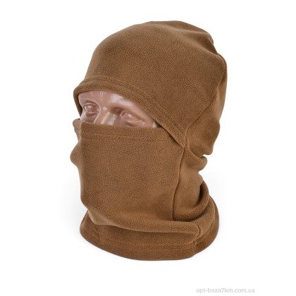 Балаклава мужская "Королева" Балаклава фліс койот, (р.р. One size), Китай, от 5 шт.