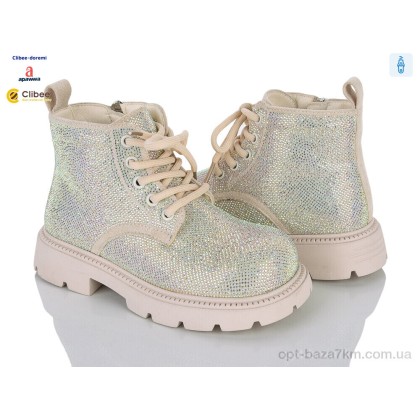 Дитячі кросівки "Clibee-Doremi" ABC8883-1 beige, (р.р. 31-37), Китай, від 7 шт.