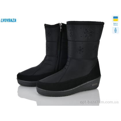 Сапоги женские "Lvovbaza" Progress 3011 чорний, (р.р. 37-41), Украина, от 6 шт. Сапоги женские "Lvovbaza" Progress 3011 чорний, (р.р. 37-41), Украина, от 6 шт.