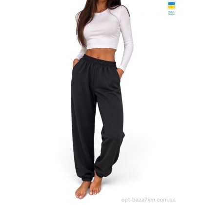 Спортивные брюки "Sport style" 80055 графіт, (р.р. 2XL-5XL), Украина, от 4 шт.
