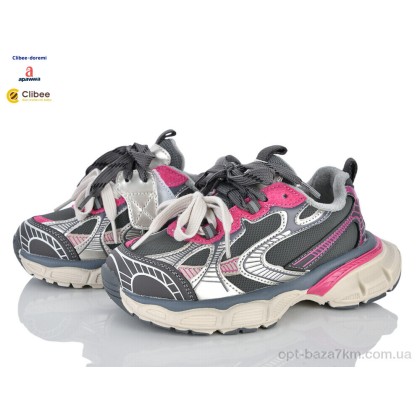 Дитячі кросівки "Clibee-Doremi" ABC503139 grey, (р.р. 31-37), Китай, від 7 шт. Дитячі кросівки "Clibee-Doremi" ABC503139 grey, (р.р. 31-37), Китай, від 7 шт.