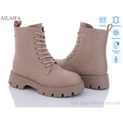 Ботинки женские "Ailaifa" C32-4, (р.р. 36-40), Китай, от 6 шт.