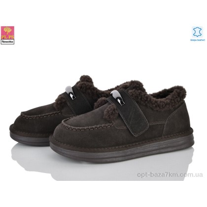 Туфлі жіночі "PLPS-Nanachka" GF2658 brown, (р.р. 36-40), Китай, від 6 шт.