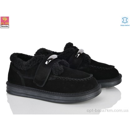 Туфлі жіночі "PLPS-Nanachka" GF2658 black, (р.р. 36-40), Китай, від 6 шт.