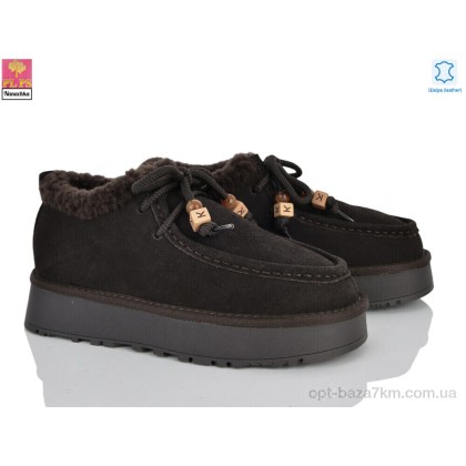 Туфлі жіночі "PLPS-Nanachka" 2640 brown, (р.р. 36-40), Китай, від 6 шт. Туфлі жіночі "PLPS-Nanachka" 2640 brown, (р.р. 36-40), Китай, від 6 шт.
