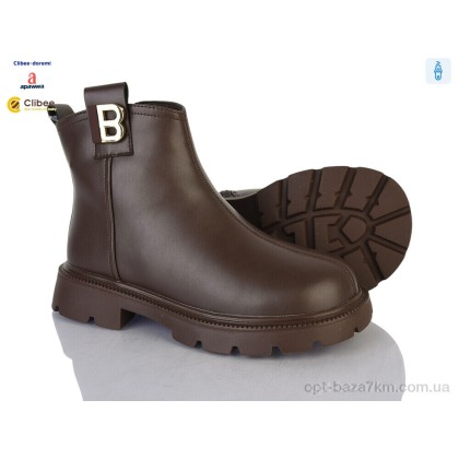 Ботинки детские "Clibee-Doremi" A2637-1 brown єврозима, (р.р. 31-37), Китай, от 7 шт. Ботинки детские "Clibee-Doremi" A2637-1 brown єврозима, (р.р. 31-37), Китай, от 7 шт.