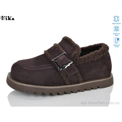 Туфли женские "VIKA-Limani" 001 brown, (р.р. 36-41), Китай, от 6 шт.