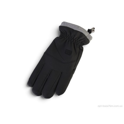 Рукавички дитячі "Королева" A244 black, (р.р. 11-13), Китай, від 12 шт.