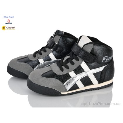 Дитячі кросівки "Clibee-Doremi" ABC9509-1 black-grey, (р.р. 31-37), Китай, від 7 шт. Дитячі кросівки "Clibee-Doremi" ABC9509-1 black-grey, (р.р. 31-37), Китай, від 7 шт.