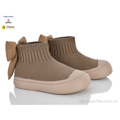 Ботинки детские "Clibee-Doremi" ABC(N)2328-1 beige, (р.р. 22-26), Китай, от 8 шт. Ботинки детские "Clibee-Doremi" ABC(N)2328-1 beige, (р.р. 22-26), Китай, от 8 шт.