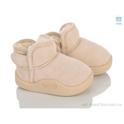 Угги детские "Clibee-ShoSho" C5509P beige, (р.р. 20-23), Китай, от 6 шт. Угги детские "Clibee-ShoSho" C5509P beige, (р.р. 20-23), Китай, от 6 шт.