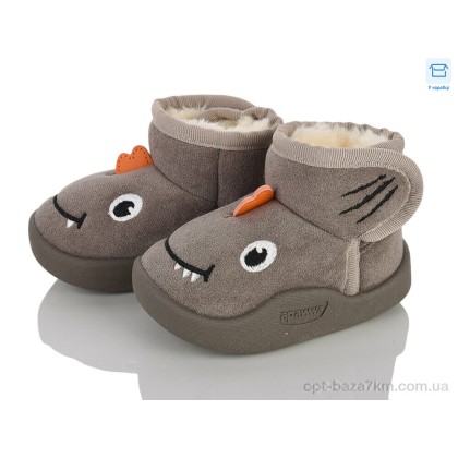 Угги детские "Clibee-ShoSho" C5500P grey, (р.р. 20-23), Китай, от 6 шт. Угги детские "Clibee-ShoSho" C5500P grey, (р.р. 20-23), Китай, от 6 шт.