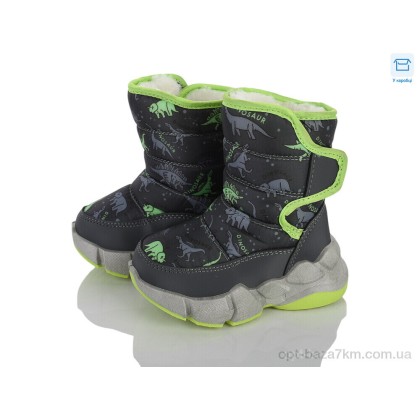 Дутики детские "Clibee-ShoSho" HD01 green, (р.р. 22-27), Китай, от 6 шт. Дутики детские "Clibee-ShoSho" HD01 green, (р.р. 22-27), Китай, от 6 шт.