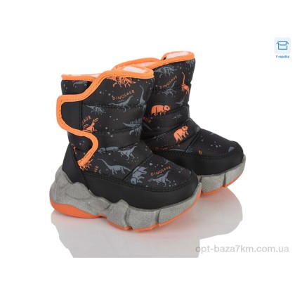 Дутики детские "Clibee-ShoSho" HD01 orange, (р.р. 22-27), Китай, от 6 шт. Дутики детские "Clibee-ShoSho" HD01 orange, (р.р. 22-27), Китай, от 6 шт.