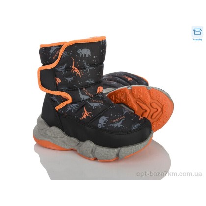 Дутики детские "Clibee-ShoSho" HD02 orange, (р.р. 28-35), Китай, от 8 шт. Дутики детские "Clibee-ShoSho" HD02 orange, (р.р. 28-35), Китай, от 8 шт.