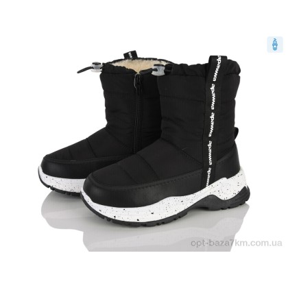 Дутики детские "Clibee-ShoSho" D6908P-1 black, (р.р. 32-37), Китай, от 6 шт. Дутики детские "Clibee-ShoSho" D6908P-1 black, (р.р. 32-37), Китай, от 6 шт.