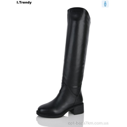 Ботфорты женские "Trendy" BT1576-1DM, (р.р. 36-41), Китай, от 6 шт.