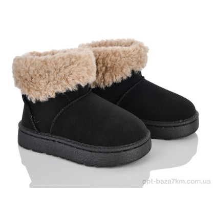 Угги детские "JH-ЯН" G672-30 black, (р.р. 26-31), Китай, от 8 шт. Угги детские "JH-ЯН" G672-30 black, (р.р. 26-31), Китай, от 8 шт.