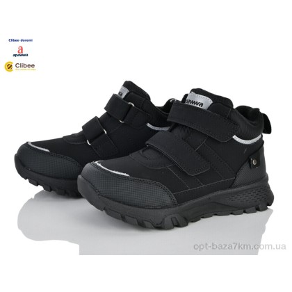 Кроссовки детские "Clibee-Doremi" ABC0713 black фліс, (р.р. 32-37), Китай, от 8 шт. Кроссовки детские "Clibee-Doremi" ABC0713 black фліс, (р.р. 32-37), Китай, от 8 шт.