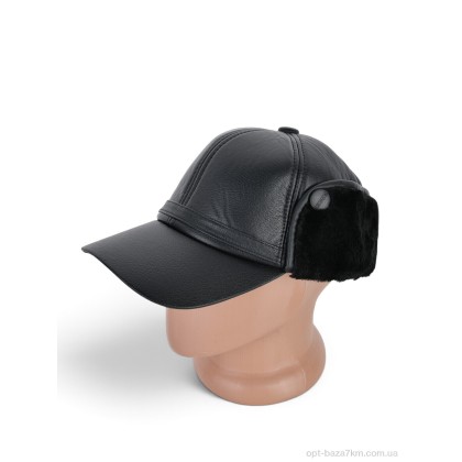 Шапка мужская "Red Hat" G13-3 black, (р.р. 54-60), Китай, от 5 шт.