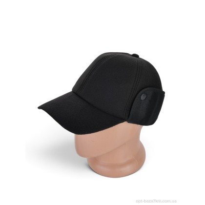 Кепка мужская "Red Hat" G13-8 black, (р.р. 54-58), Китай, от 5 шт.