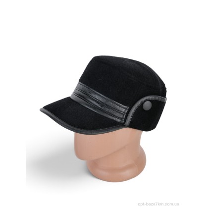 Шапка мужская "Red Hat" G13-9 black, (р.р. 54-58), Китай, от 5 шт.