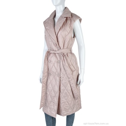 Жилетка женская "Red Hat" 3020 beige, (р.р. L-XL), Китай, от 2 шт.