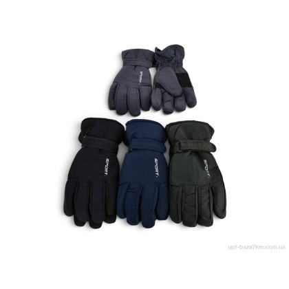 Чоловічі рукавиці "Королева" L24 mix, (р.р. One size), Китай, від 12 шт.