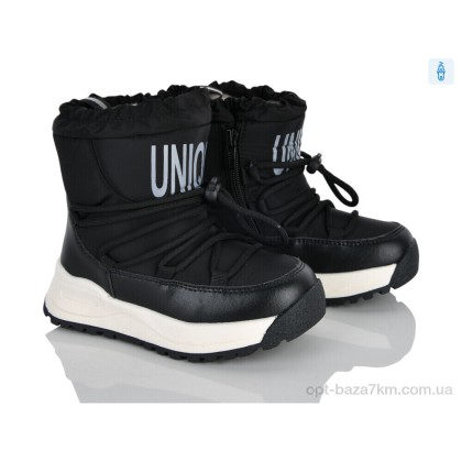 Дутики дитячі "Clibee-ShoSho" ABD1462P-1 black, (р.р. 27-32), Китай, від 6 шт.