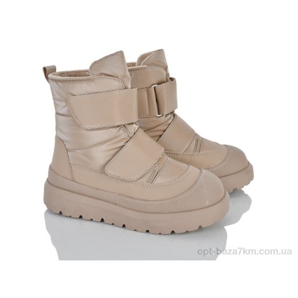 Черевики дитячі "Clibee-ShoSho" ABD1043R-1 beige, (р.р. 33-38), Китай, від 8 шт.