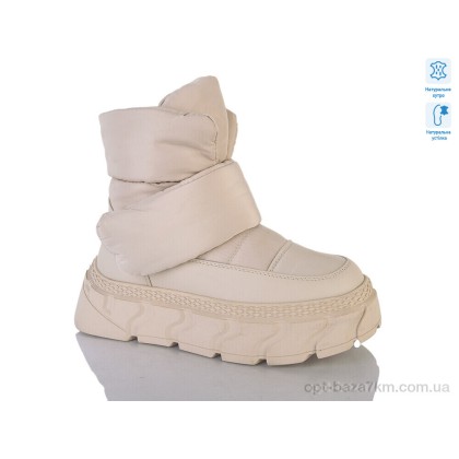 Дутики жіночі "DINO ALBAT" M5351-3 beige, (р.р. 36-41), Китай, від 8 шт. Дутики жіночі "DINO ALBAT" M5351-3 beige, (р.р. 36-41), Китай, від 8 шт.