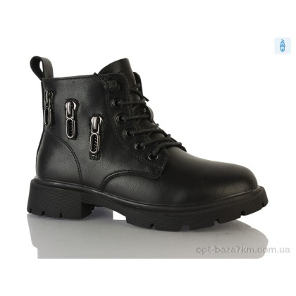 Черевики дитячі "DINO ALBAT" Y109(7608) black, (р.р. 31-36), Китай, від 6 шт. Черевики дитячі "DINO ALBAT" Y109(7608) black, (р.р. 31-36), Китай, від 6 шт.