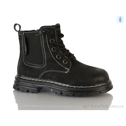 Черевики дитячі "DINO ALBAT" Y161(2118B) black, (р.р. 32-37), Китай, від 6 шт. Черевики дитячі "DINO ALBAT" Y161(2118B) black, (р.р. 32-37), Китай, від 6 шт.