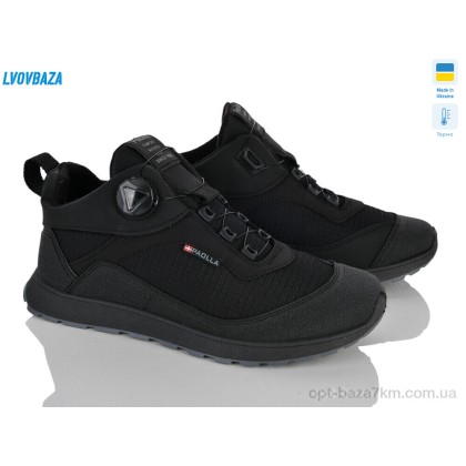 Кросівки чоловічі "Lvovbaza" Paolla sport 10-5113 термо чорний, (р.р. 40-45), Україна, від 8 шт. Кросівки чоловічі "Lvovbaza" Paolla sport 10-5113 термо чорний, (р.р. 40-45), Україна, від 8 шт.