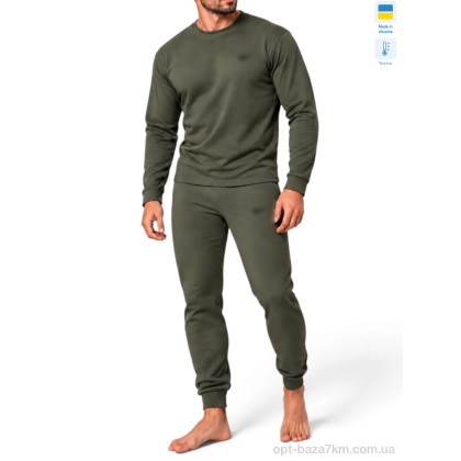 Термобілизна чоловіча "Margo" 31NI хакі, (р.р. 3XL-6XL), Україна, від 4 шт.