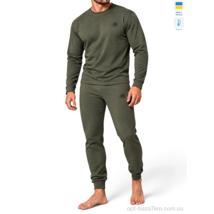 Термобілизна чоловіча "Margo" 31AD хакі, (р.р. 3XL-6XL), Україна, від 4 шт.