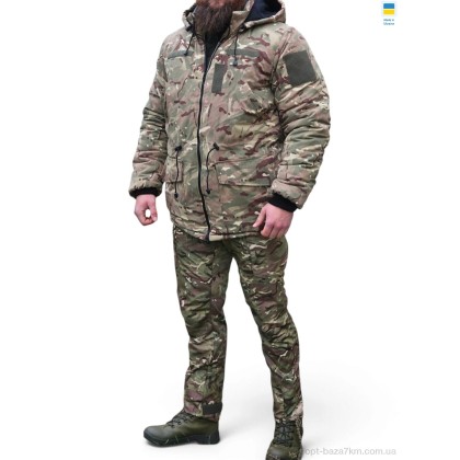 Куртка чоловіча "Military and tourism" 0031 (рип-стоп) хакі, (р.р. 44-62), Україна, від 10 шт.