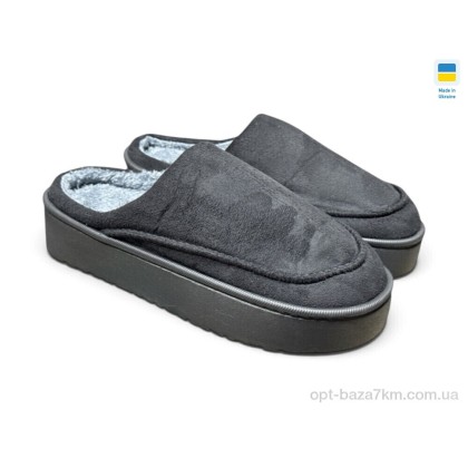 Тапки мужские "Rai shoes" ТК11 чорний, (р.р. 41-46), Украина, от 6 шт.