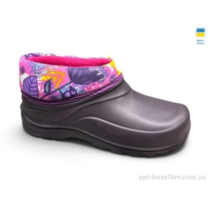 Калоші дитячі "Rai shoes" 084 фіолетовий, (р.р. 30-36), Україна, від 6 шт.