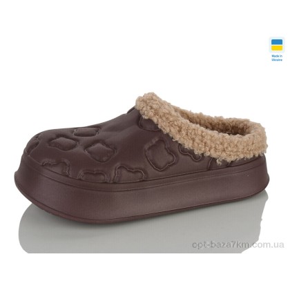 Сабо жіноче "Lot Shoes" N605 шоколад, (р.р. 36-41), Україна, від 8 шт.