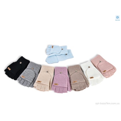 Варежки женские "RuBi" 2624 mix, (р.р. One size), Китай, от 12 шт. Варежки женские "RuBi" 2624 mix, (р.р. One size), Китай, от 12 шт.