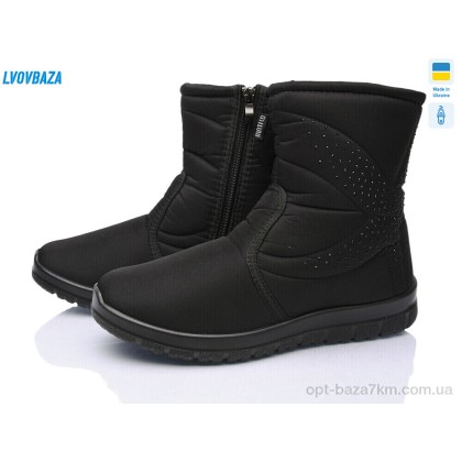 Дутики жіночі "Lvovbaza" 5201 чорний, (р.р. 37-42), Україна, від 6 шт. Дутики жіночі "Lvovbaza" 5201 чорний, (р.р. 37-42), Україна, від 6 шт.