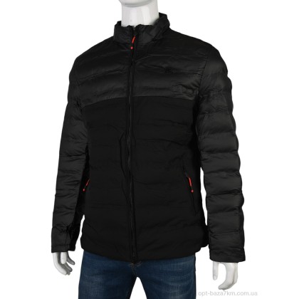 Куртка мужская "Мир" 4613-826 black, (р.р. 48-56), Китай, от 5 шт.