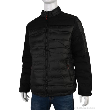 Куртка мужская "Мир" 4613-831 black, (р.р. 48-56), Китай, от 5 шт.