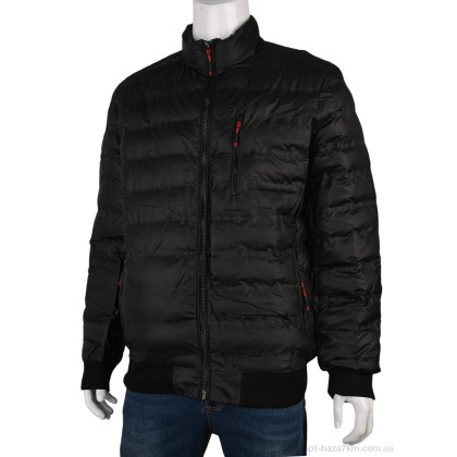 Куртка мужская "Мир" 4613-836 black, (р.р. 48-56), Китай, от 5 шт.