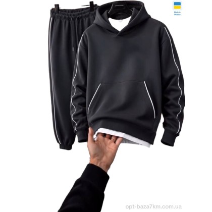 Спортивный костюм мужской "Alisa Brand" 1770 soboleva графіт, (р.р. M-L), Украина, от 2 шт. Спортивный костюм мужской "Alisa Brand" 1770 soboleva графіт, (р.р. M-L), Украина, от 2 шт.