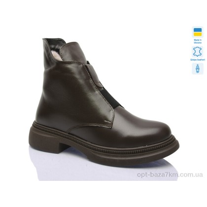 Черевики жіночі "Sali" 981 корич.к. зима, (р.р. 37-41), Україна, від 6 шт.