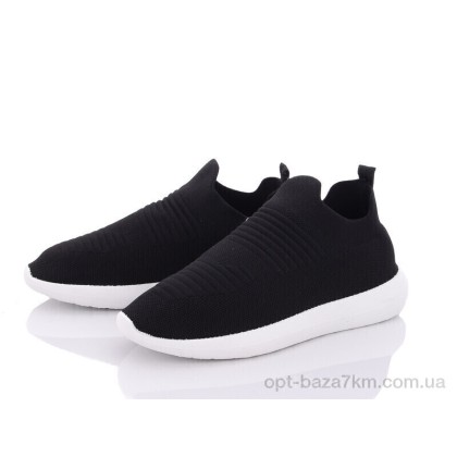 Кроссовки женские "Violeta" 4-480 black, (р.р. 36-41), Китай, от 8 шт.