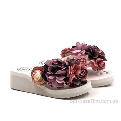 Шлепки женские "Violeta" 8-278 white, (р.р. 36-40), Китай, от 8 шт. Шлепки женские "Violeta" 8-278 white, (р.р. 36-40), Китай, от 8 шт.